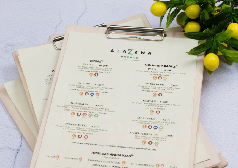 Diseño web Alazena Brunch