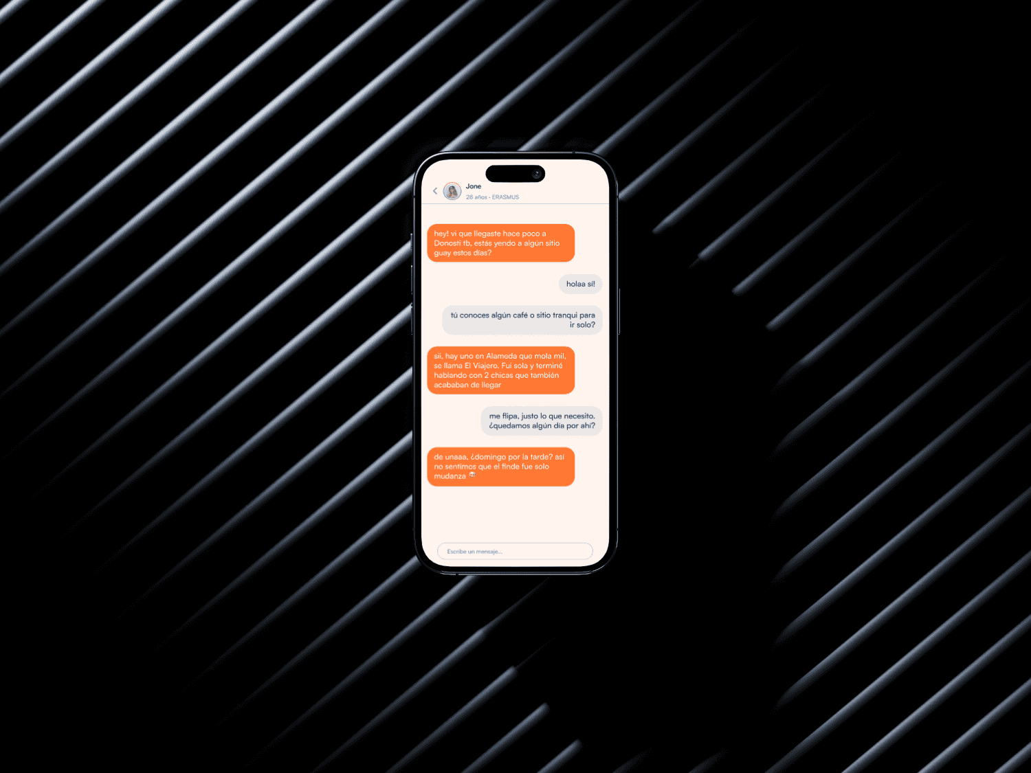 Pantalla Chat Cluvi
